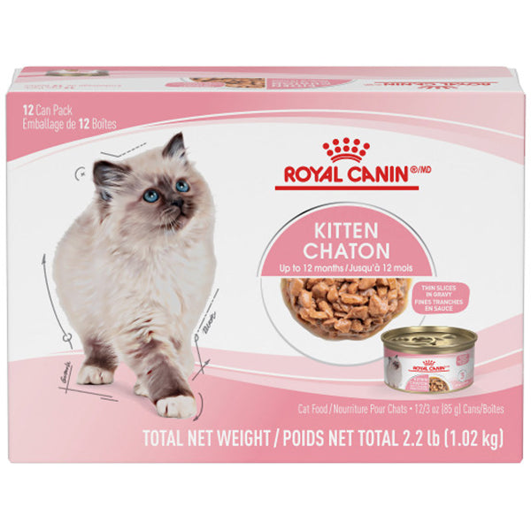 RC FHN Instinctive Kitten Thin Slices in Gravy Value Pk 12/85g