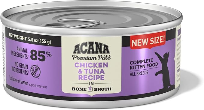 ACN Chunks in Bone Broth Chkn/Tuna Kitten 5.5oz