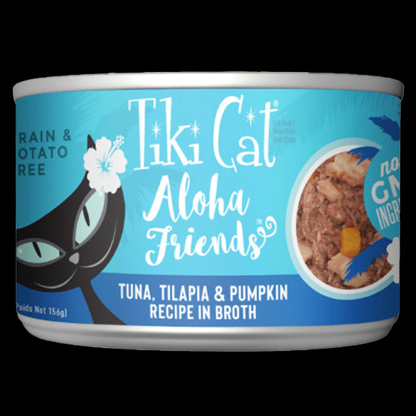 TC Aloha Friends GF Tuna/Tilapia in Pmpkn Brth 5.5oz