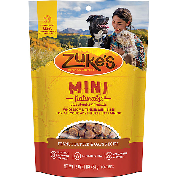 Zukes Mini Naturals PB & Oats
