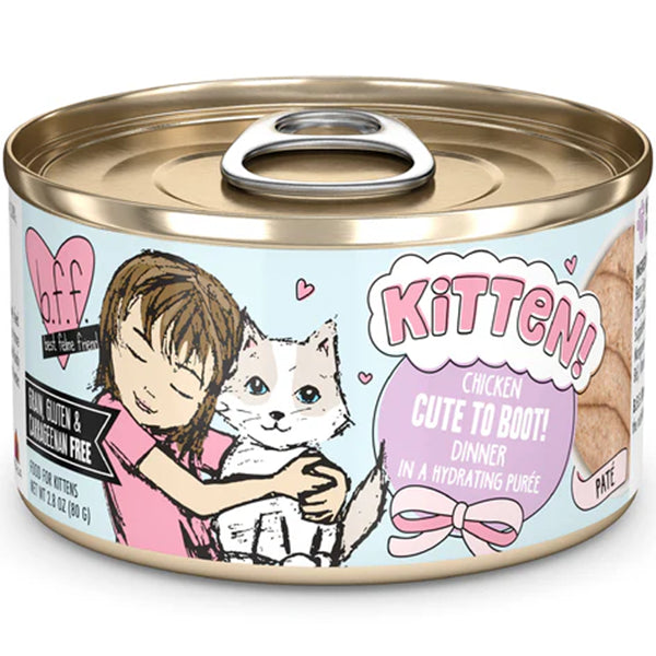BFF Cat Kitten Cute to Boot! 2.8oz