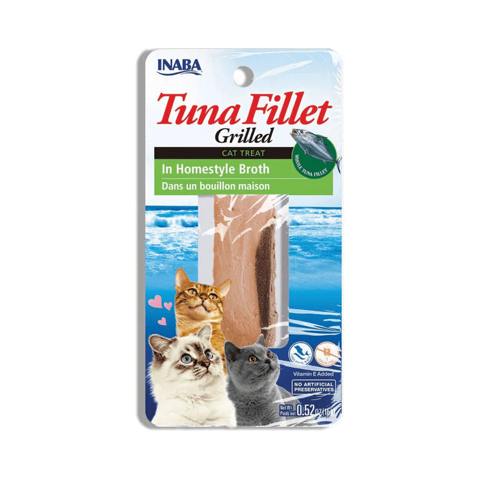 INA Grilled Fillets Tuna in HS Broth .5oz