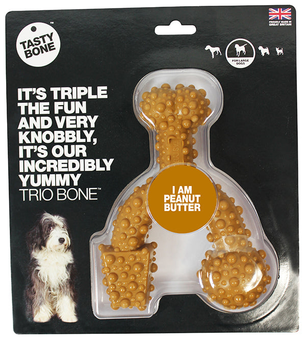 TB Trio Bone Peanut Butter Lrg