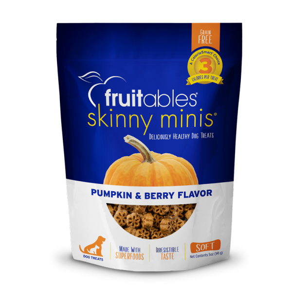 FRU Skinny Minis GF Pmkin/Berry Chewy Treats 5oz