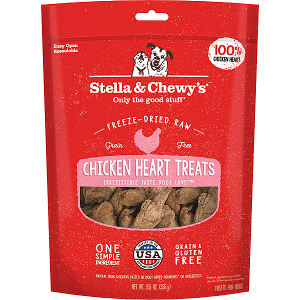 Stella & Chewy's Freeze Dried Chicken Hearts 11.5oz