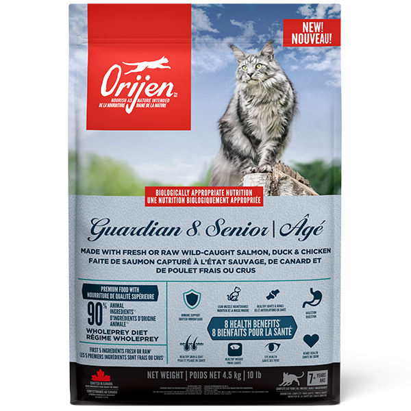 ORJ Guardian 8 Senior Cat Food 4.5kg
