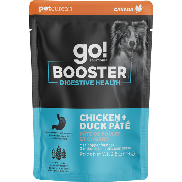 GO! Dgstv Health Chkn/Duck Pate Dog Booster 2.8oz