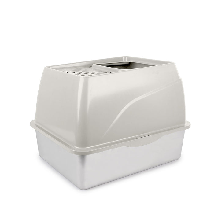 AFP SS Enclosed No Mess Litter Box Sand