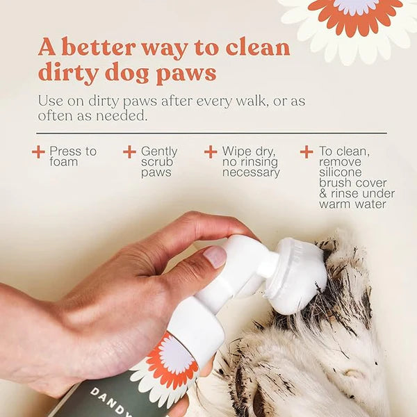 Dandylion Clean Paws No-Rinse Foaming Cleanser