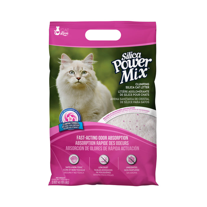 Cat Love Power Mix Clumping Silica Cat Litter 3.62 kg