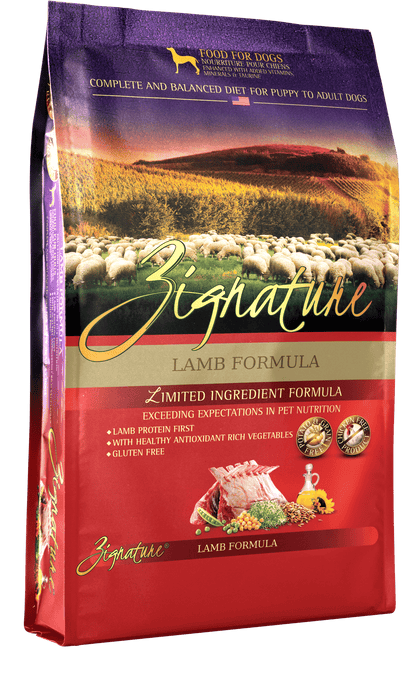 ZIG Lamb LID Dog Food 25lbs