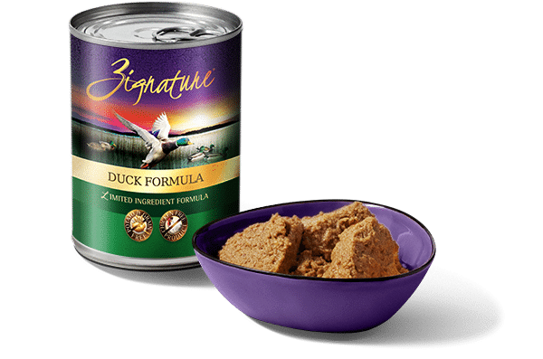 ZIG Duck LID Canned Dog Food 13oz