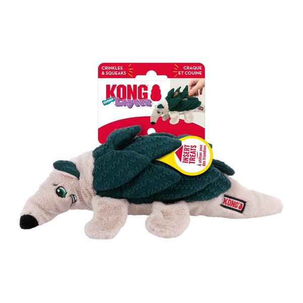Kong Layerz Forage Armadillo Med