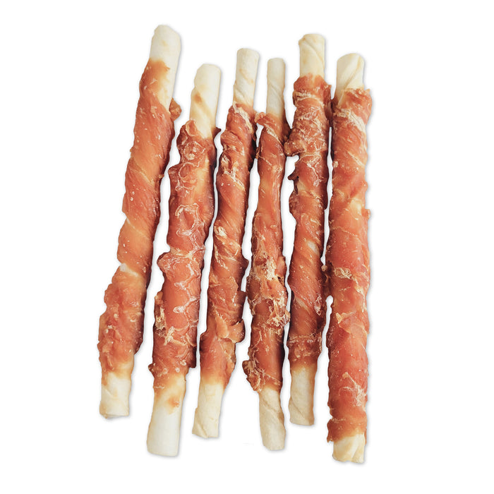 DO SnackBar Chkn Rawhide Twists 4"  6pk