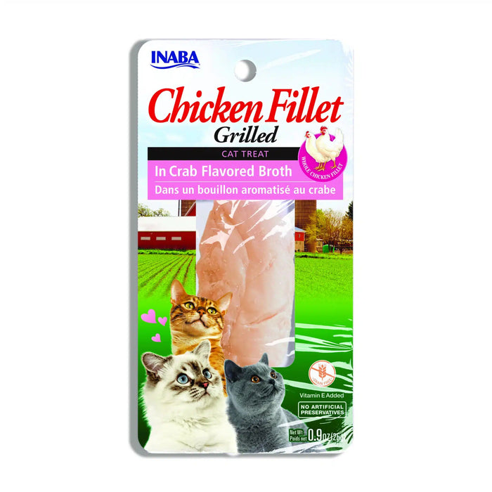 INA Ciao Grilled Fillets Chicken in Crab Broth .9oz
