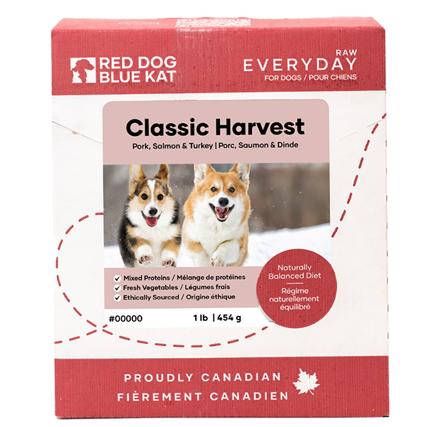 RDBK Dog Everyday Raw Classic Harvest 1 lb