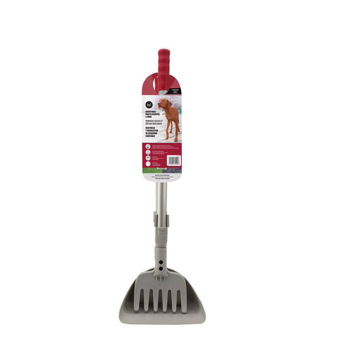 DOG IT! Adj. Waste Scooper w/Rake