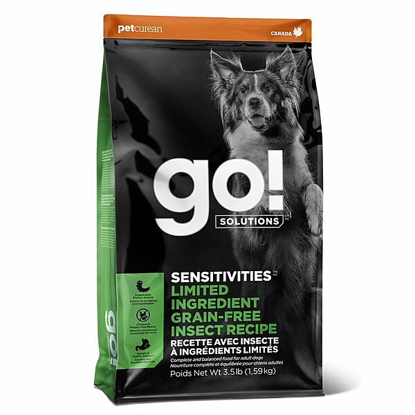 GO! Sensitivities LID GF Insect Recipe 3.5lbs