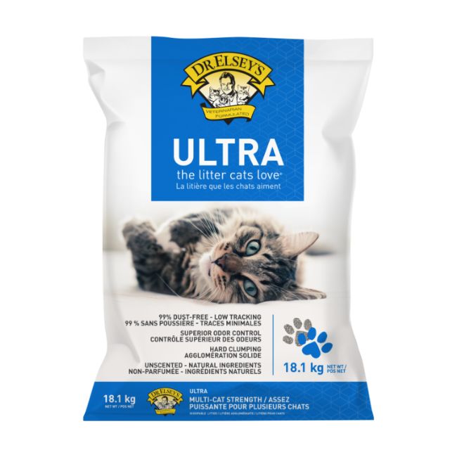 Dr. Elsey's Ultra Multi-Cat Litter EN/FR 40lbs