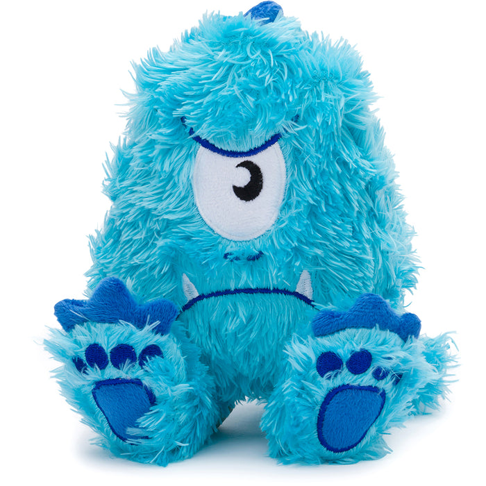 Fabdog Fluffy Monster Blue Sml