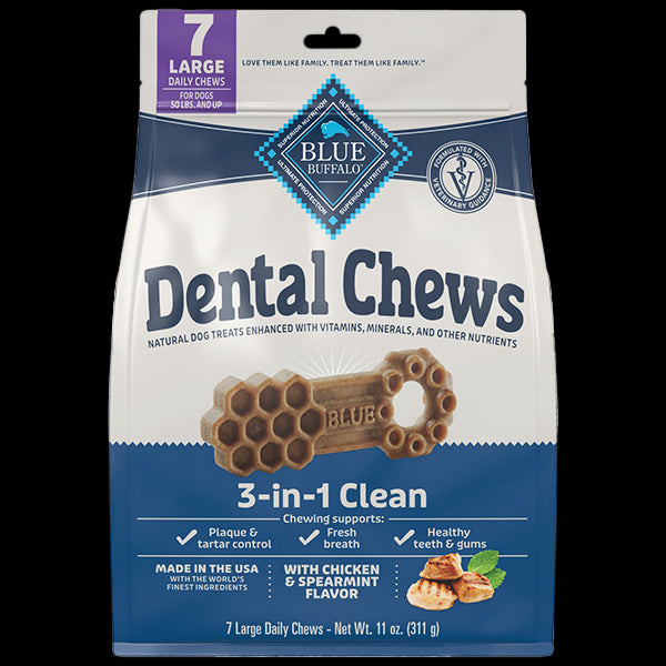 Blue Dog Dental Bones Large 11oz