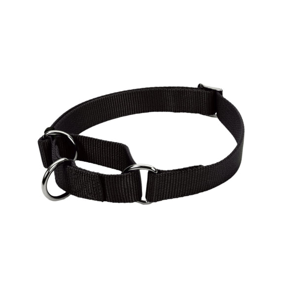 No Slip Adj MRT w/Buckle Collar Blk 20"