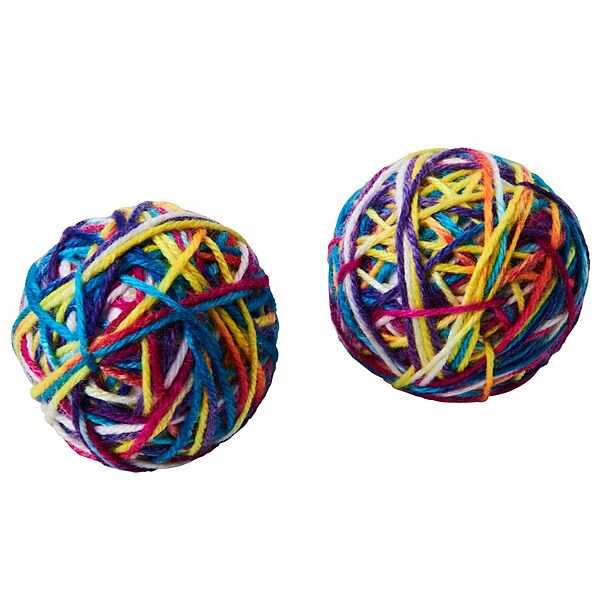 Sew Much Fun Yarn Balls 2.5"  2pk | Cat