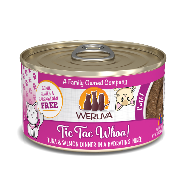 WRVA Cat Pate Tic Tac Whoa Tuna/Salmon 3oz