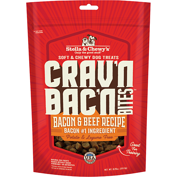 S&C Crav'n Bac'n Bites Bacon & Beef 8.25oz