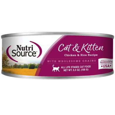NS Cat/Kitten Ckn & Rice 5.5oz