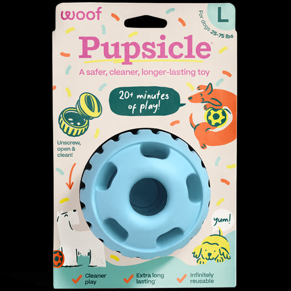 WP Dog Pupsicle Toy Blue Lrg
