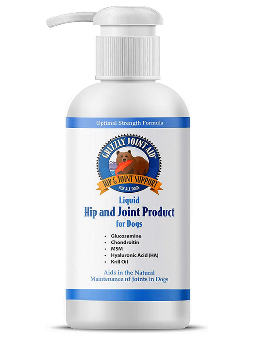 Grizzly Hip/Joint Aid 4 Dogs 16oz Liquid