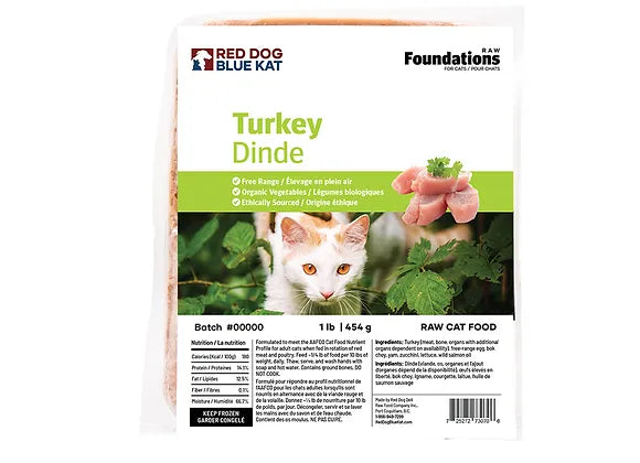RDBK Cat Foundations Turkey 1 lb