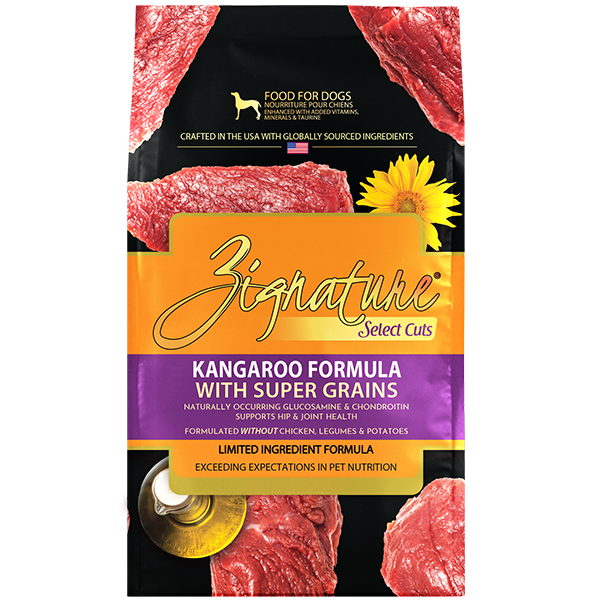 ZIG Dog Kangaroo Select Cuts 4lbs
