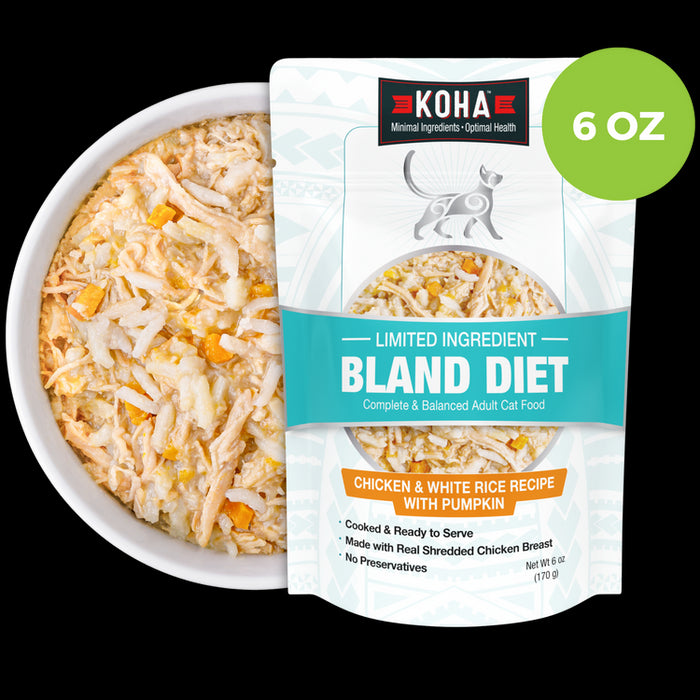 Koha LID Bland Chkn/Rice 6oz