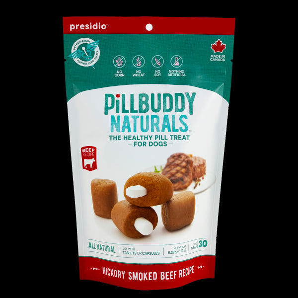 PRS Pill Buddy Naturals Hickory Smoked Beef 150g 30ct