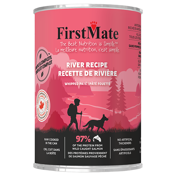 FM Dog S&C River Salmon 12.2oz
