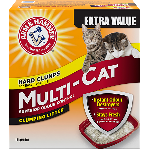 A&H Multi-Cat Clumping Litter 18kg