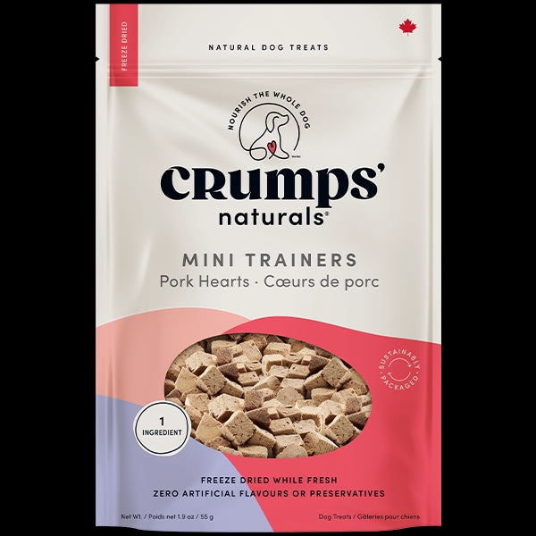 CRM FD Pork Hearts Mini Trainers 1.9oz