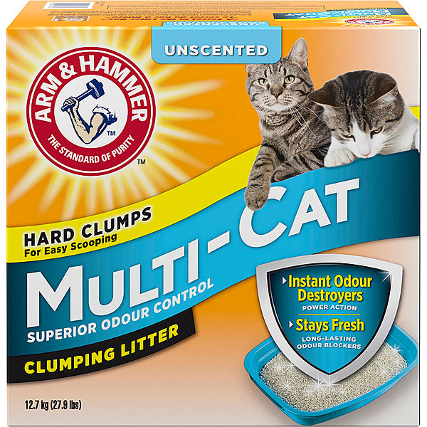 A&H Multi-Cat Unscented Litter 12.7kg