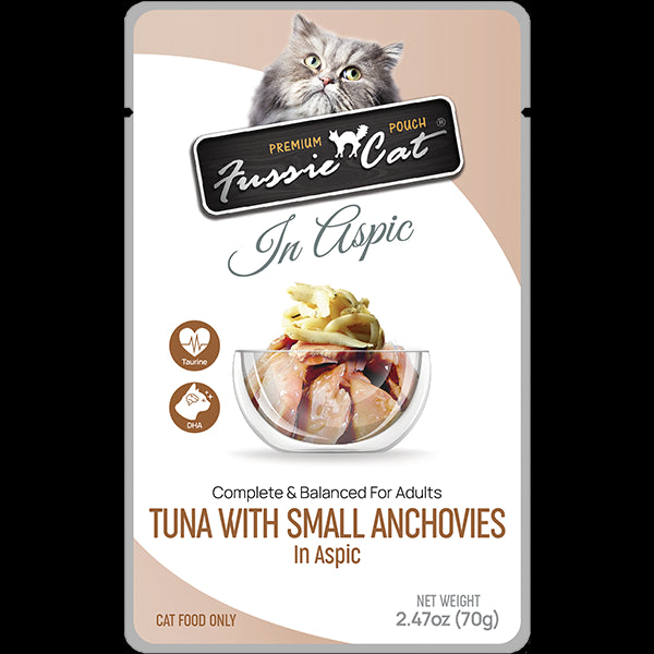FC Premium Tuna w/Small Anchovies in Aspic 2.47oz