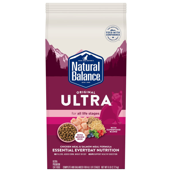 NB Cat Indoor Ultra GF ALS Chicken & Salmon w/Rice 6lbs