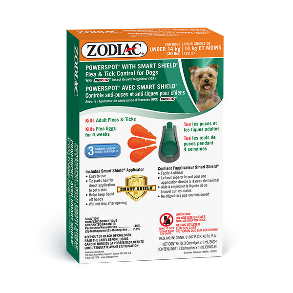 Zodiac  Dog Powerspot Under 30lbs