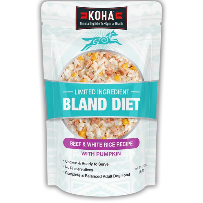 Koha LID Bland Beef/Rice 12.5oz