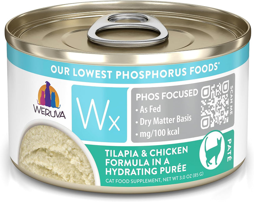 WRVA WX Chkn, Tilapia/Tuna in Puree 3oz
