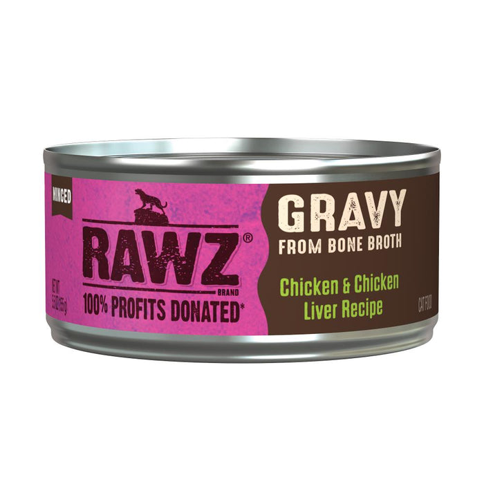 Rawz Cat Gravy Chicken/ Chkn Liver 5.5oz