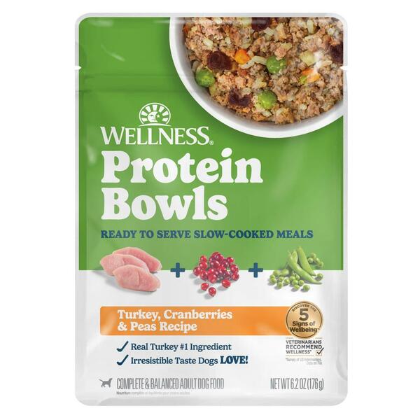 OMH Wellness Protein Bowls Trky, Cran/Peas 6.2oz