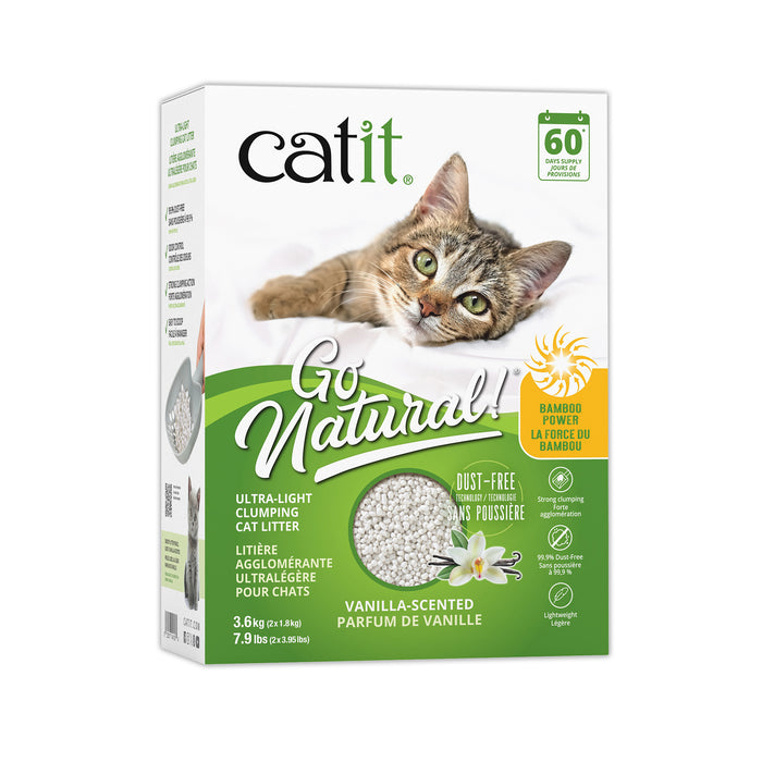CT Go Natural Bamboo Litter Vanilla 3.6Kg
