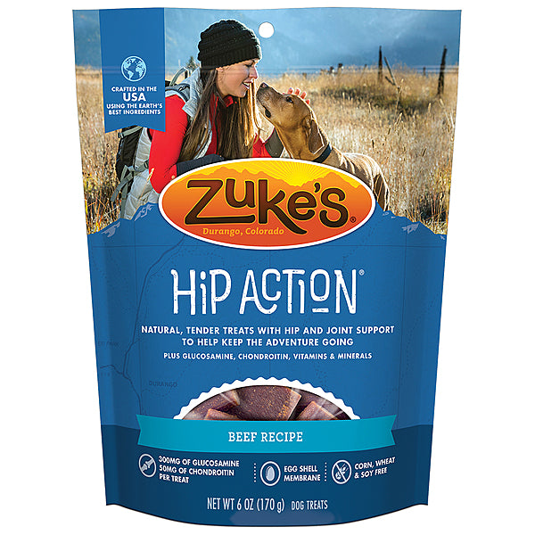 Zukes Hip Action Beef Treats