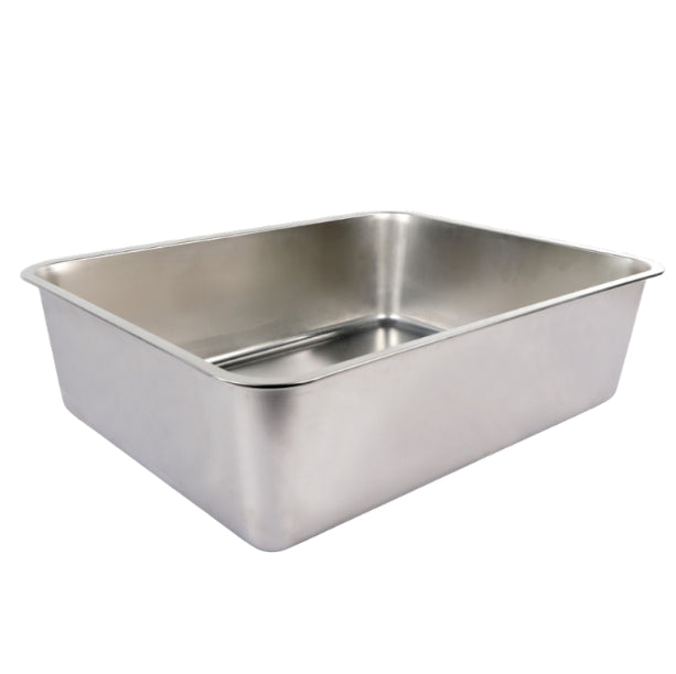 AFP Enclosed SS Litter Box  Grey